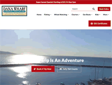 Tablet Screenshot of danawharf.com